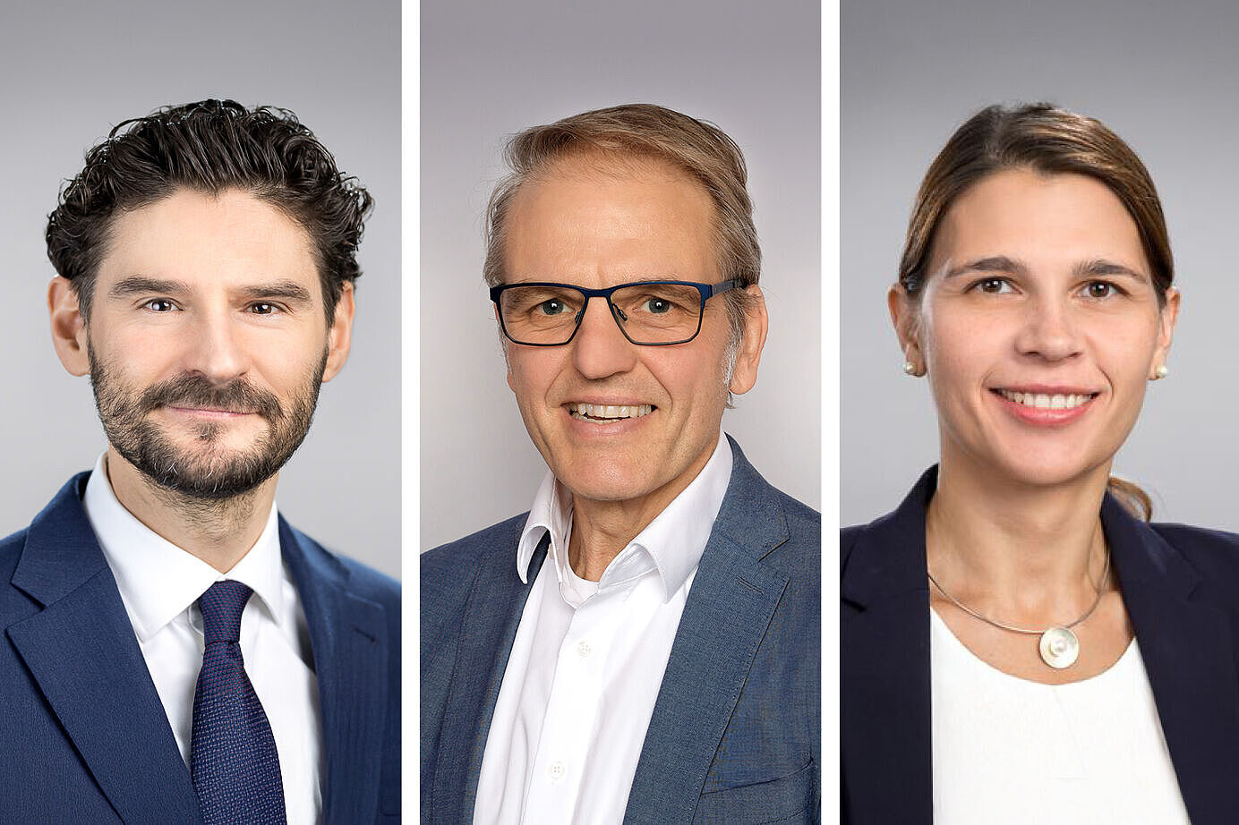v. l. n. r.: Dr. Fabian Hempel, Thorsten Hahn und Dubravka Maljevic