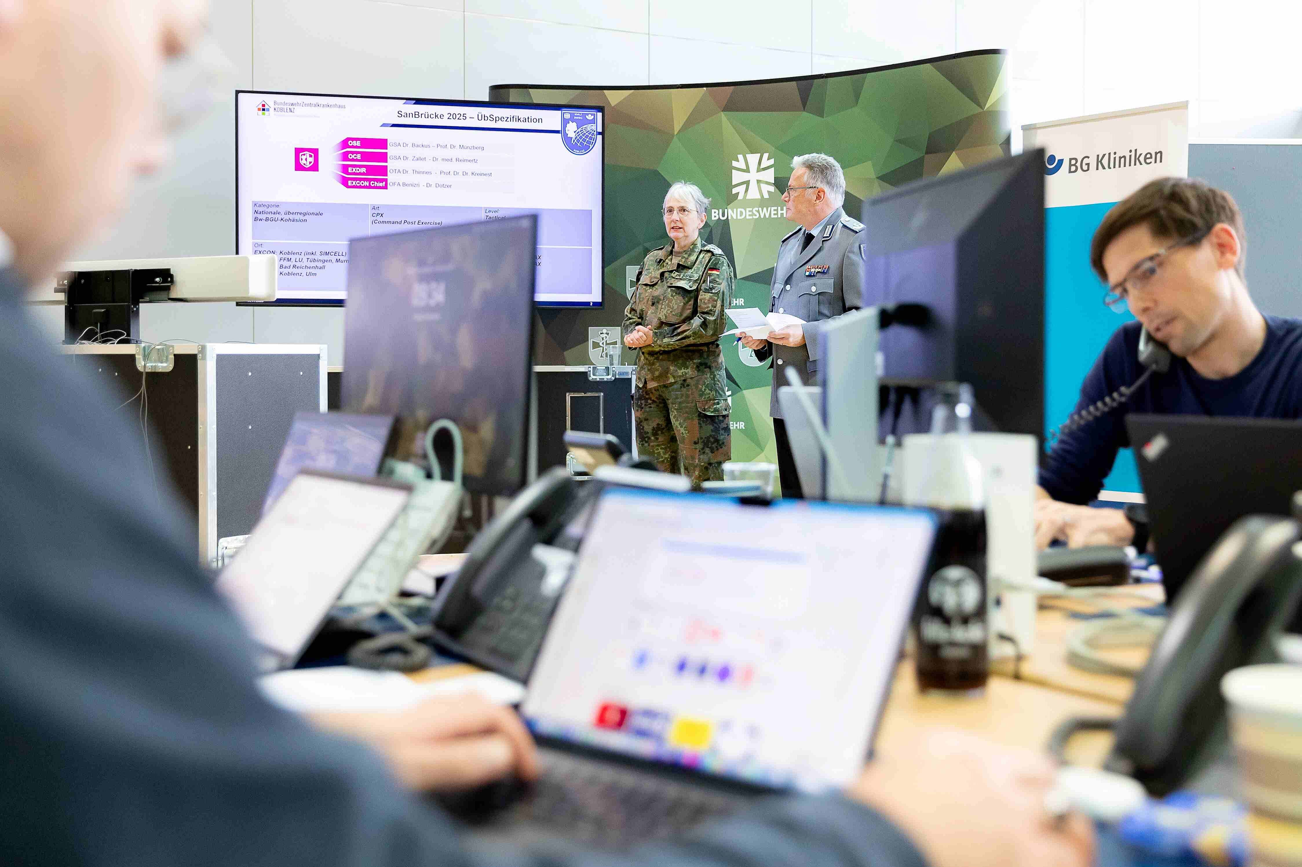 Simulationsübung SanBrücke 2025 Simulationsübung SanBrücke 2025