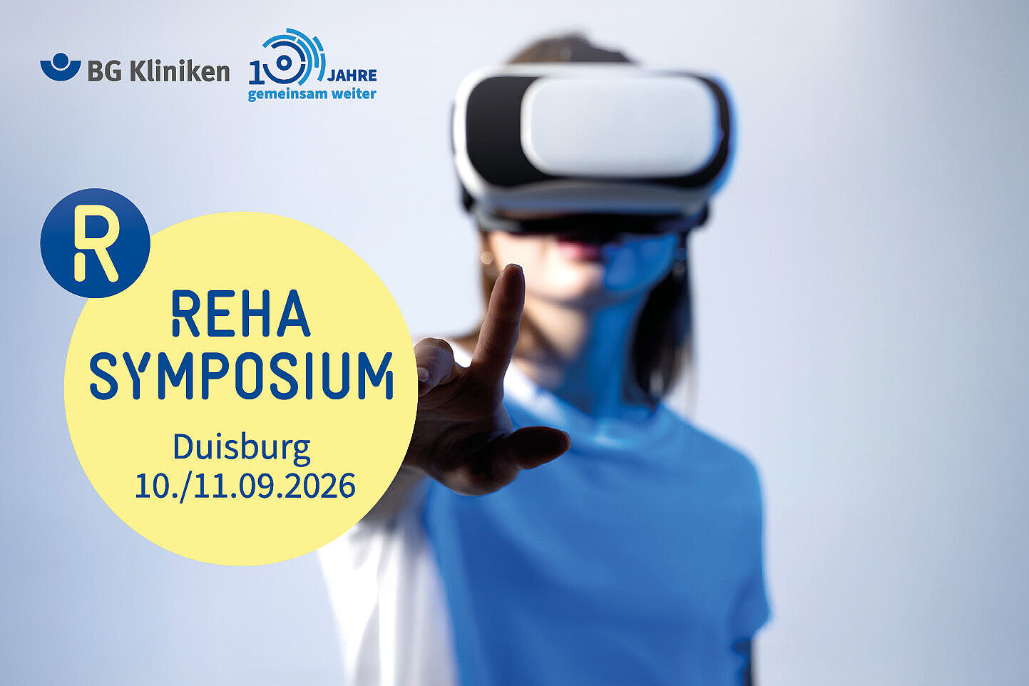 Reha Symposium der BG Kliniken 2026 Visual Reha Symposium 2026